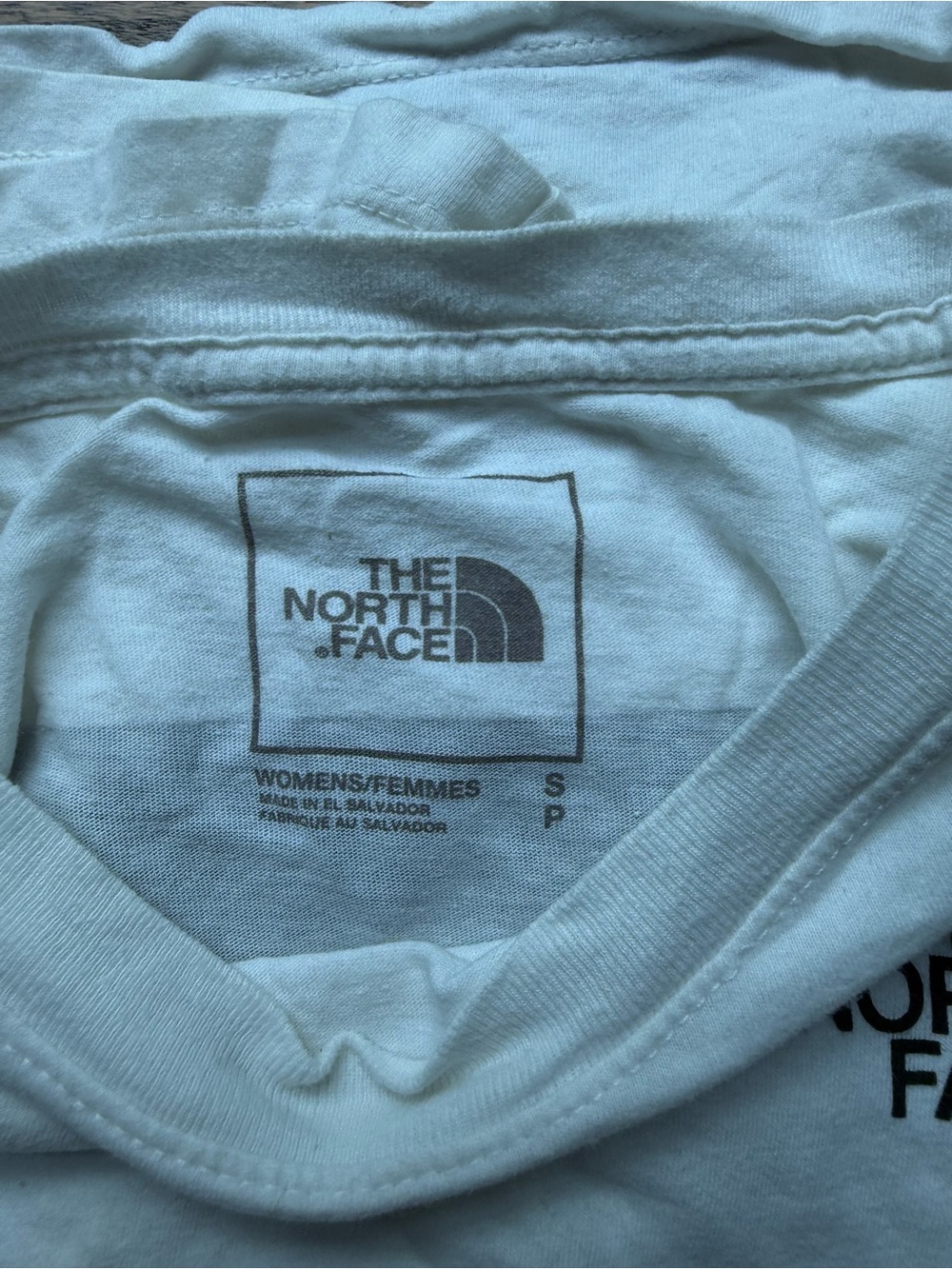 Women’s North Face White Short Sleeve Logo Crew T-Shirt - Picture 3 of 3